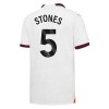 Manchester City Stones 5 Venkovní 2023-24 - Dětské Fotbalové Dresy (S/S)